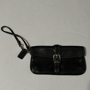 Vintage Coach wristlet